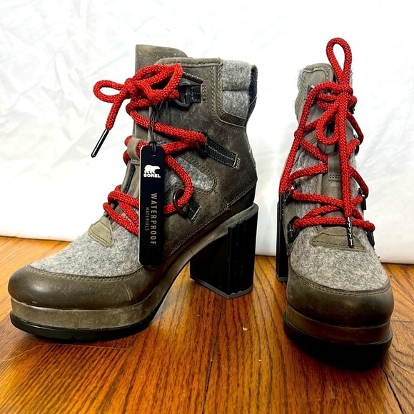 NWT Sorel Blake Lace Ankle Boots - Picture 4 of 10